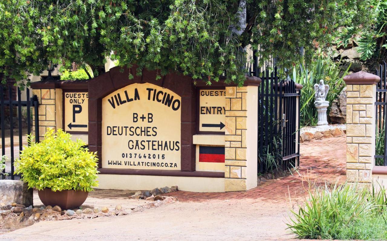 Villa Ticino Guest House Sabie Exterior foto